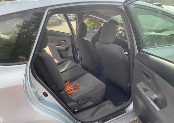 Toyota Prius+ cena 24400 przebieg: 248000, rok produkcji 2012 z Warszawa małe 22